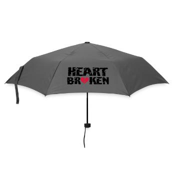 Heart <3Broken - Umbrella (small) - grey - Front