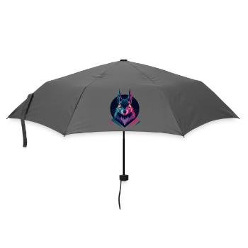Low-poly Squirrel - Umbrella (small) - grey - Front