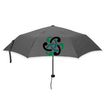 Keltischer Knoten vector - Regenschirm (klein) - Grau - Vorne