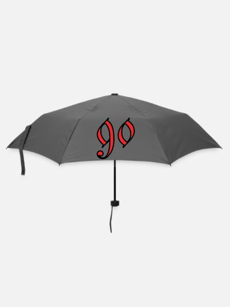 90 - Regenschirm (klein) - Grau