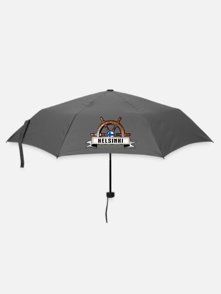 Helsinki Ruori - Marine Textilien und Geschenke - Regenschirm (klein) - Grau