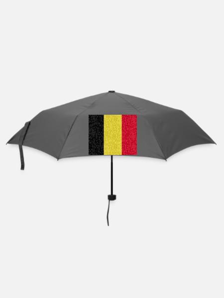belgien - Regenschirm (klein) - Grau