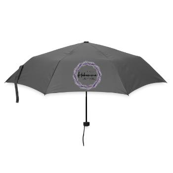Beste Hebamme der Welt - Regenschirm (klein) - Grau - Vorne