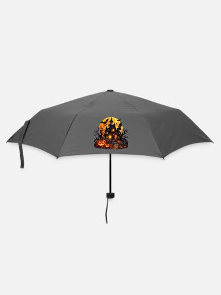 Spukhaus Mondlicht Wenuma - Regenschirm (klein) - Grau