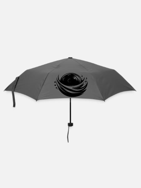 Bowling Logo - Regenschirm (klein) - Grau