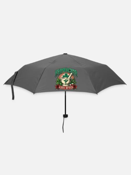 Lebensstil als Apotheker - Regenschirm (klein) - Grau