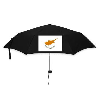 Zypern - Regenschirm (klein) - Schwarz - Vorne