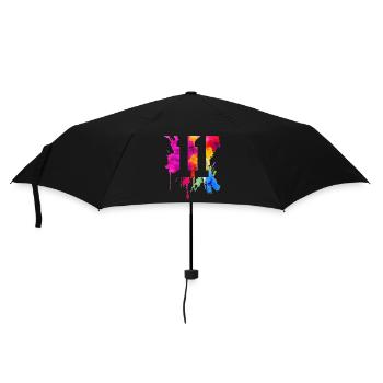 11 YEARS 11TH BIRTHDAY - Umbrella (small) - black - Front
