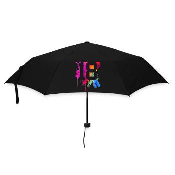 18 YEARS 18TH BIRTHDAY - Umbrella (small) - black - Front