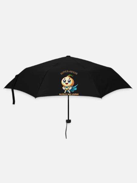 Super - heros - sauveur des larmes - Parapluie standard - noir