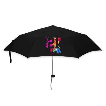 21 YEARS OLD 21ST BIRTHDAY - Umbrella (small) - black - Front