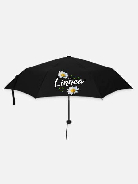 Linnea - Regenschirm (klein) - Schwarz