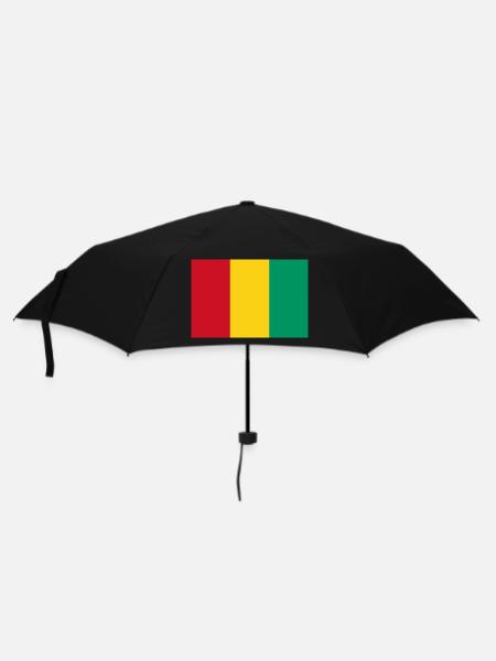 Guinea - Regenschirm (klein) - Schwarz
