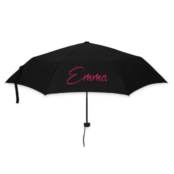 Emma - Regenschirm (klein) - Schwarz - Vorne