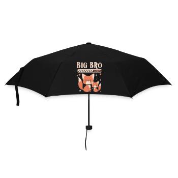 Großer Bruder Loading Big Bro - Regenschirm (klein) - Schwarz - Vorne