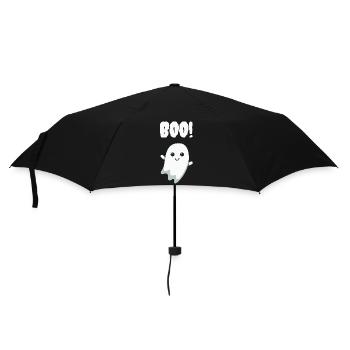 Boo Gespenst - Regenschirm (klein) - Schwarz - Vorne