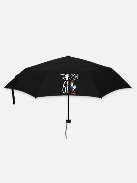 Trabzon 61 Türkei Stadt - Regenschirm (klein) - Schwarz