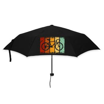 Fahrrad - Regenschirm (klein) - Schwarz - Vorne