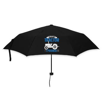 Nur noch einen Traktor verspreche ich Bauernhof Ba - Regenschirm (klein) - Schwarz - Vorne