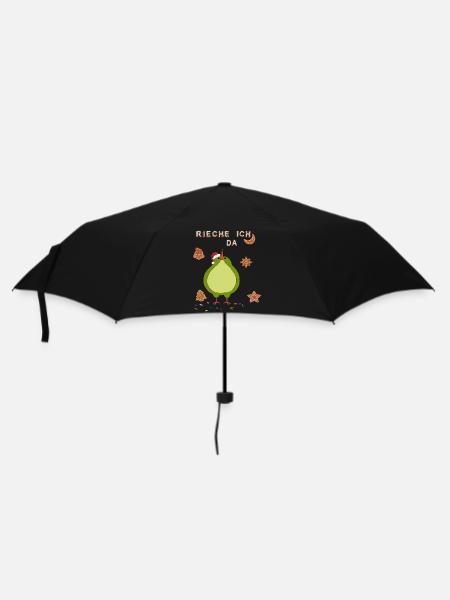 Pfefferkuchen Advent - Regenschirm (klein) - Schwarz
