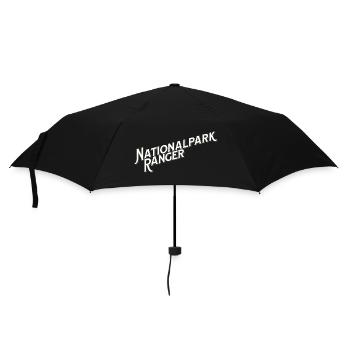 Nationalpark Ranger – Wildhüter & Naturschutz - Regenschirm (klein) - Schwarz - Vorne
