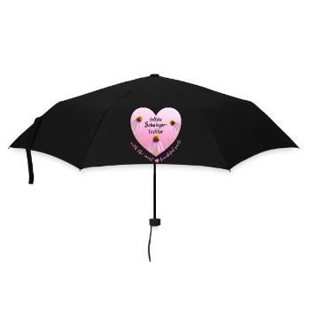 tollste Schwiegertochter - Regenschirm (klein) - Schwarz - Vorne