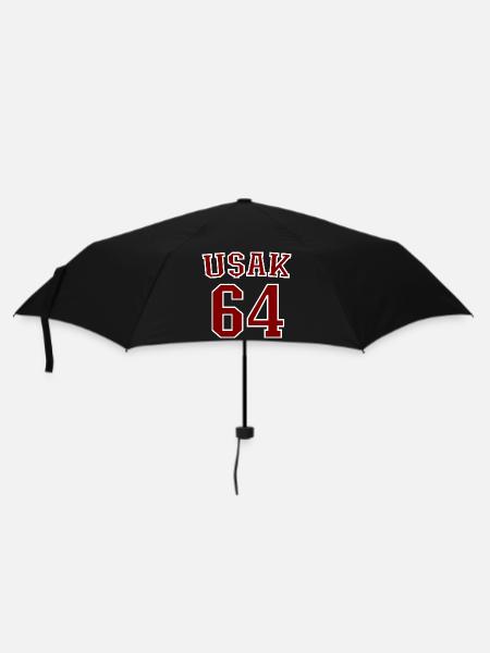 Usak 64 - Regenschirm (klein) - Schwarz