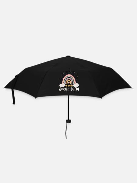 Ätere Schwester Große Schwester - Regenschirm (klein) - Schwarz