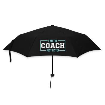 Trainer Shirt - Regenschirm (klein) - Schwarz - Vorne