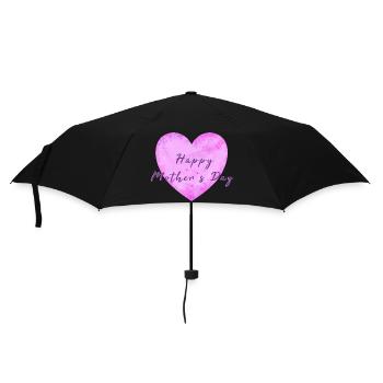 Muttertag mothersday happy mothers day - Regenschirm (klein) - Schwarz - Vorne