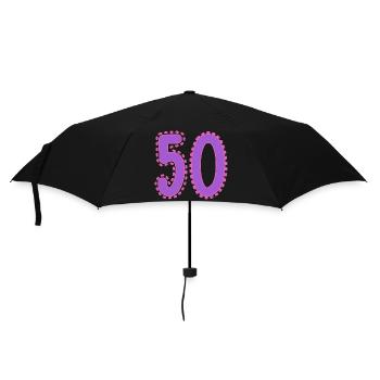 50. 50 YEARS. 50th ANNIVERSARY. 50TH ANNIVERSARY. - Umbrella (small) - black - Front