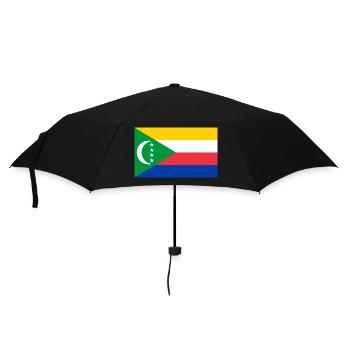 Komoren - Regenschirm (klein) - Schwarz - Vorne
