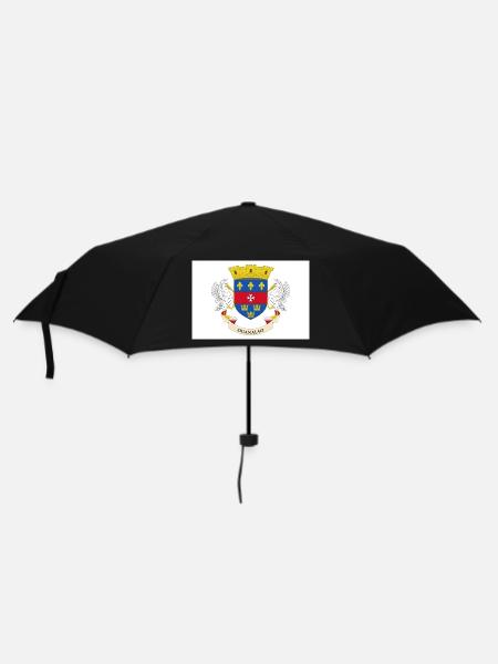 Saint Barthélemy - Regenschirm (klein) - Schwarz