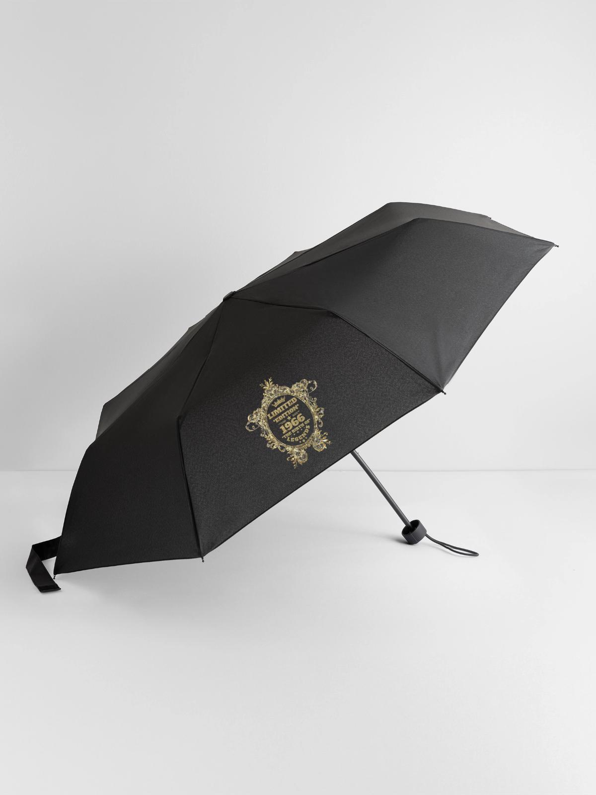 1966 - Regenschirm (klein) - Schwarz - Vorne