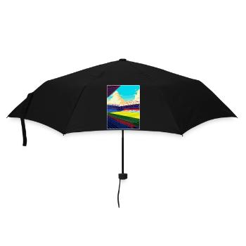 Affiche de voyage souvenir du stade de Selhurst Park WPA - Parapluie standard - noir - Devant