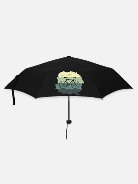 Fahrrad - Regenschirm (klein) - Schwarz