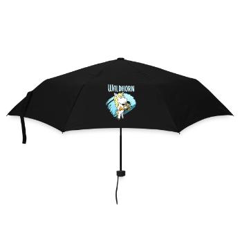 Waldhorn - Regenschirm (klein) - Schwarz - Vorne