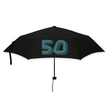 50. 50 YEARS. 50th ANNIVERSARY. 50TH ANNIVERSARY. - Umbrella (small) - black - Front