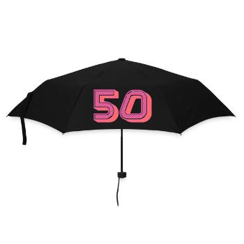 50. 50 YEARS. 50th ANNIVERSARY. 50TH ANNIVERSARY. - Umbrella (small) - black - Front