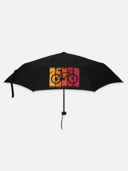 Fahrrad - Regenschirm (klein) - Schwarz