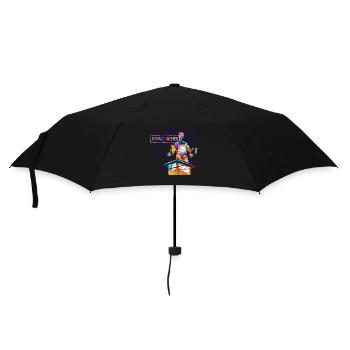 Flinker Schornsteinfeger Glücksbringer - Regenschirm (klein) - Schwarz - Vorne
