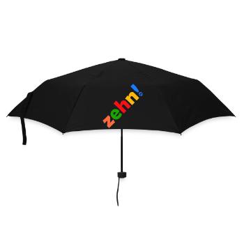 ZEHN 10 JAHRE 10. GEBURTSTAG - Regenschirm (klein) - Schwarz - Vorne