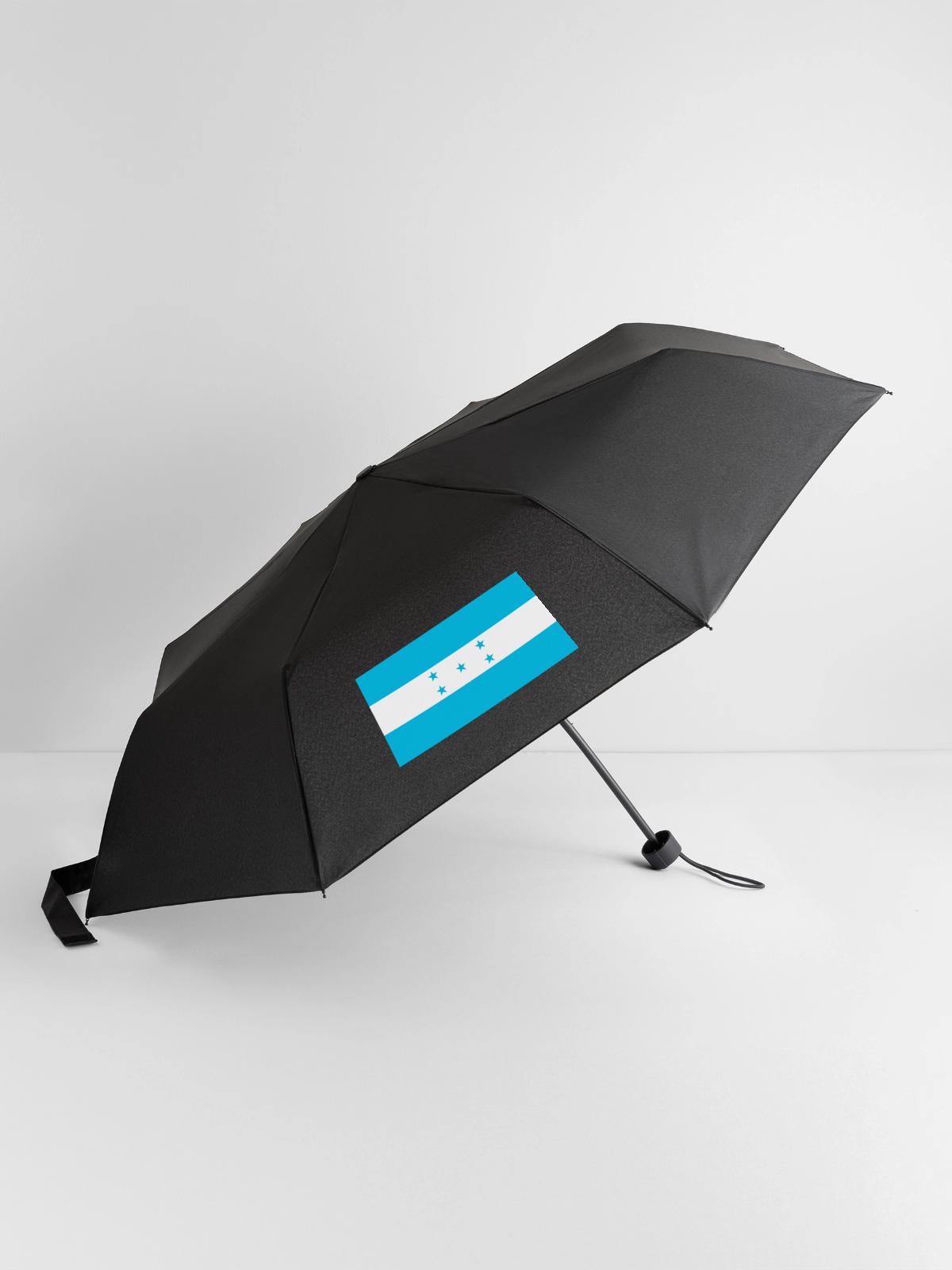 Honduras - Regenschirm (klein) - Schwarz - Vorne