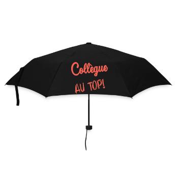 COLLEAGUE. START. EMPLOYMENT. HUMOR. MANAGER. CHIEF - Umbrella (small) - black - Front