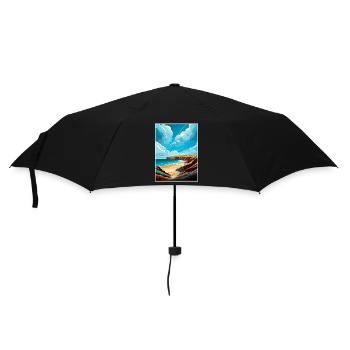 Point Reyes National Seashore California Souvenir - Regenschirm (klein) - Schwarz - Vorne