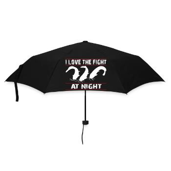 I fish catfish - catfish angler - Umbrella (small) - black - Front