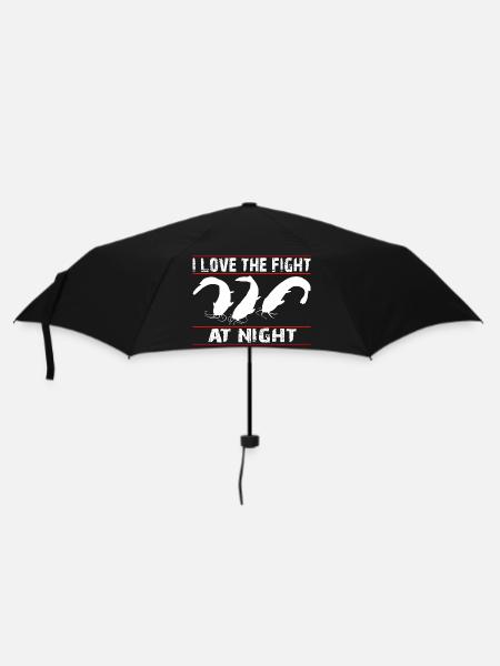I fish catfish - catfish angler - Umbrella (small) - black