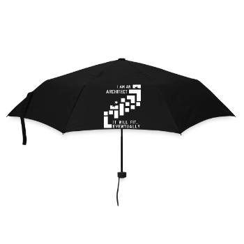 Architect - Regenschirm (klein) - Schwarz - Vorne