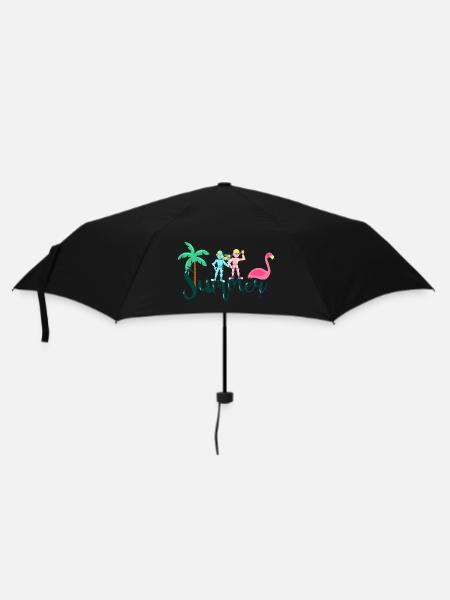 Sommer - Regenschirm (klein) - Schwarz