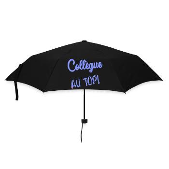 COLLEAGUE. START. RETIREMENT. EMPLOYMENT. HUMOR - Umbrella (small) - black - Front